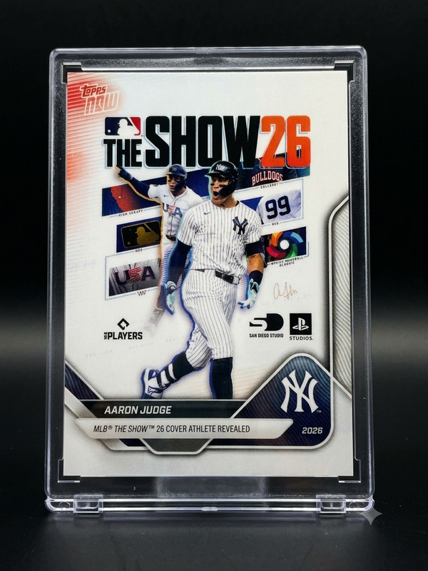 LOT OF 20 2026 Topps Now OS19 Aaron Judge MLB The Show Cover New York Yankees NY
