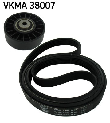 SKF VKMA 38007 V-Ribbed Belt Set for MERCEDES-BENZ