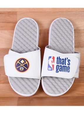 Islide Mantra Denver Nuggets/NBA slides Men's size 11-White
