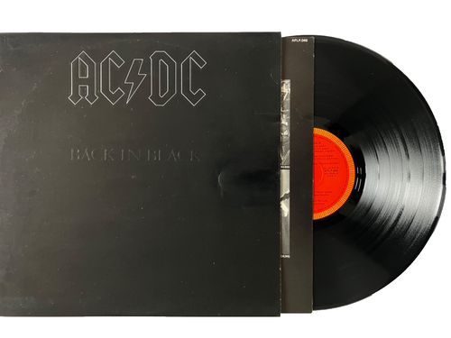 AC/DC Vinyl Record Back In Black LP + Inner Alberts 1st Press Australia ...