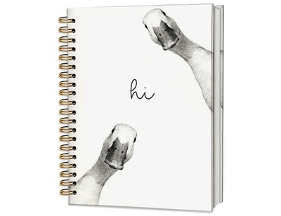 Duck Themed Notebook Gifts, Funny Duck Lover Gifts Notebooks for Women Girls,...