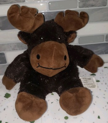 Warmies Brown Moose 8'' Plush Pre-owned 