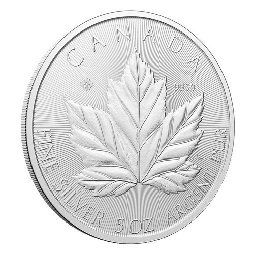 Silbermünze 5 oz Grand Maple Leaf 2026 Royal Canadian Mint Kanada 25 CAD BU - Bild 2 von 4
