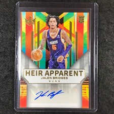 2024-25 Court Kings JALEN BRIDGES Heir Apparent Rookie Auto Base 50/125