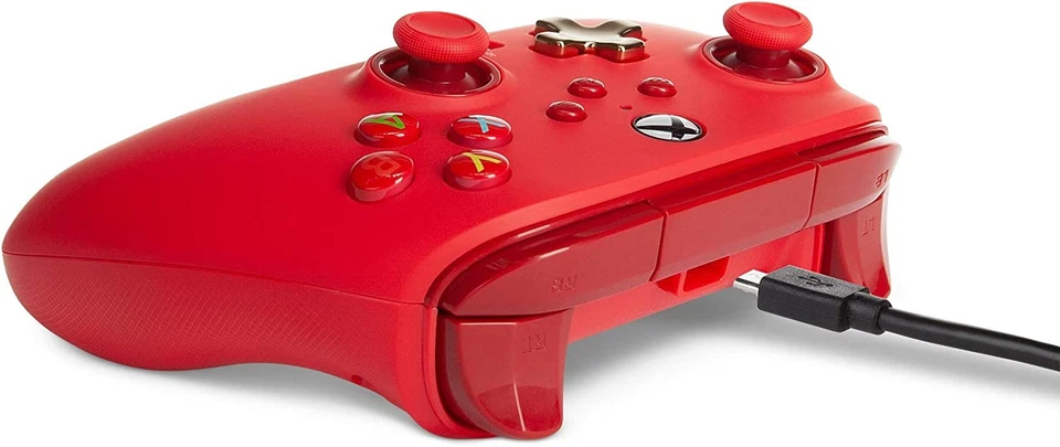 PowerA Enhanced Wired Controller for Xbox - Red, Gamepad, Wired Video Game Contr - Image 3 of 4