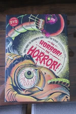 THE HORROR! THE HORROR! VOLUME 1 TPB SC WITH DVD ABRAMS COMICARTS VERY RARE OOP