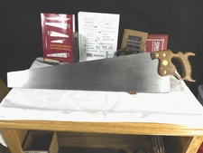 Disston #7, 7 PPI Cross Cut, 28" Jointed, Sharpened, 1896-17, INV 182