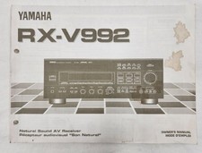 Yamaha RX-V992 Natural Sound AV Receiver Owne...