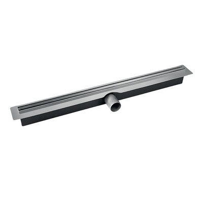 Lineare Ablaufrinne 100 cm INOX Slim