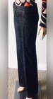 Dolce & Gabbana Black Silk Wide Leg Jeans IT40 US4 $860 — photo 4