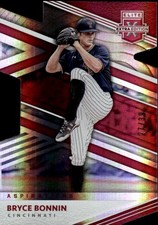 2020 Panini Elite Extra Edition #84 Bryce Bonnin Aspirations Die Cut #/39