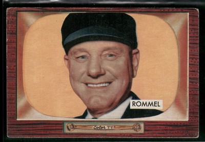 1955 Bowman Edwin A. Rommel #239