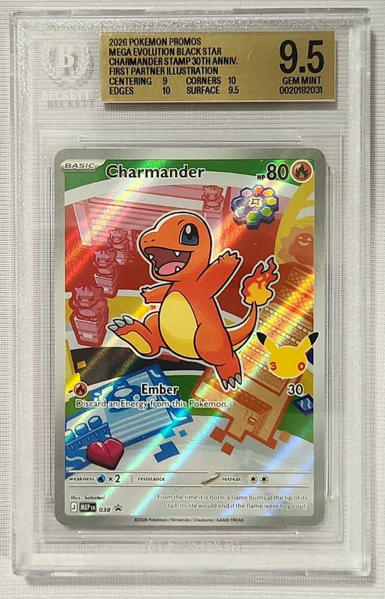 Pokémon TCG Beckett Grading Services (BGS) 9.5 Graded Collectible