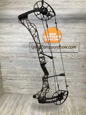 Used Mathews Lift X 29.5 Right Hand Bottomlands riser/Black limbs 28.5/65#