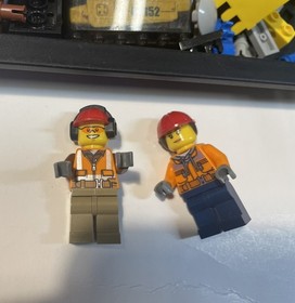 Lego City 60152 Sweeper & Excavator 100% & 60184 Mining Team 99% w/ manuals