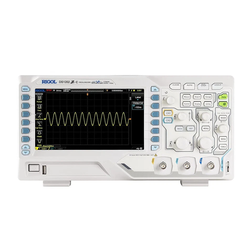 RIGOL DS1202Z-E Digital Oscilloscope 200Mhz Bandwidth,2 Channels, US Free tax - Image 4 of 4