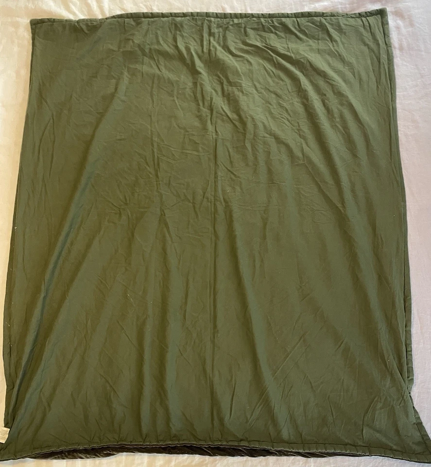 Terciopelo Acolchado Tiro 50X60" Marrón Rojo Marrón Acolchado a Mano Oscuro Academia Navidad Foto 2 de 4