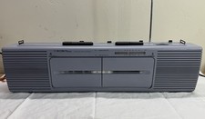 Vintage Crown Japan SZ-280 Twin Double Cassette Stereo Radio - Radio Only Works
