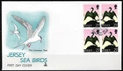1¢ WONDER'S ~ JERSEY FDC SEA BIRDS THE COMMON TERN BLK4 1975 - F376