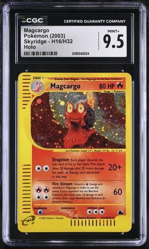 Magcargo graded CGC 9.5 for sale on eBay