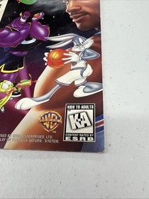Space Jam Sega Saturn Manual Only
