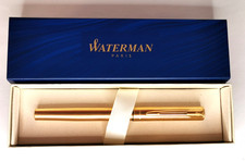 24 Karat Vergoldet Waterman Allure Gradute Füller Füllfederhalter + Gravur
