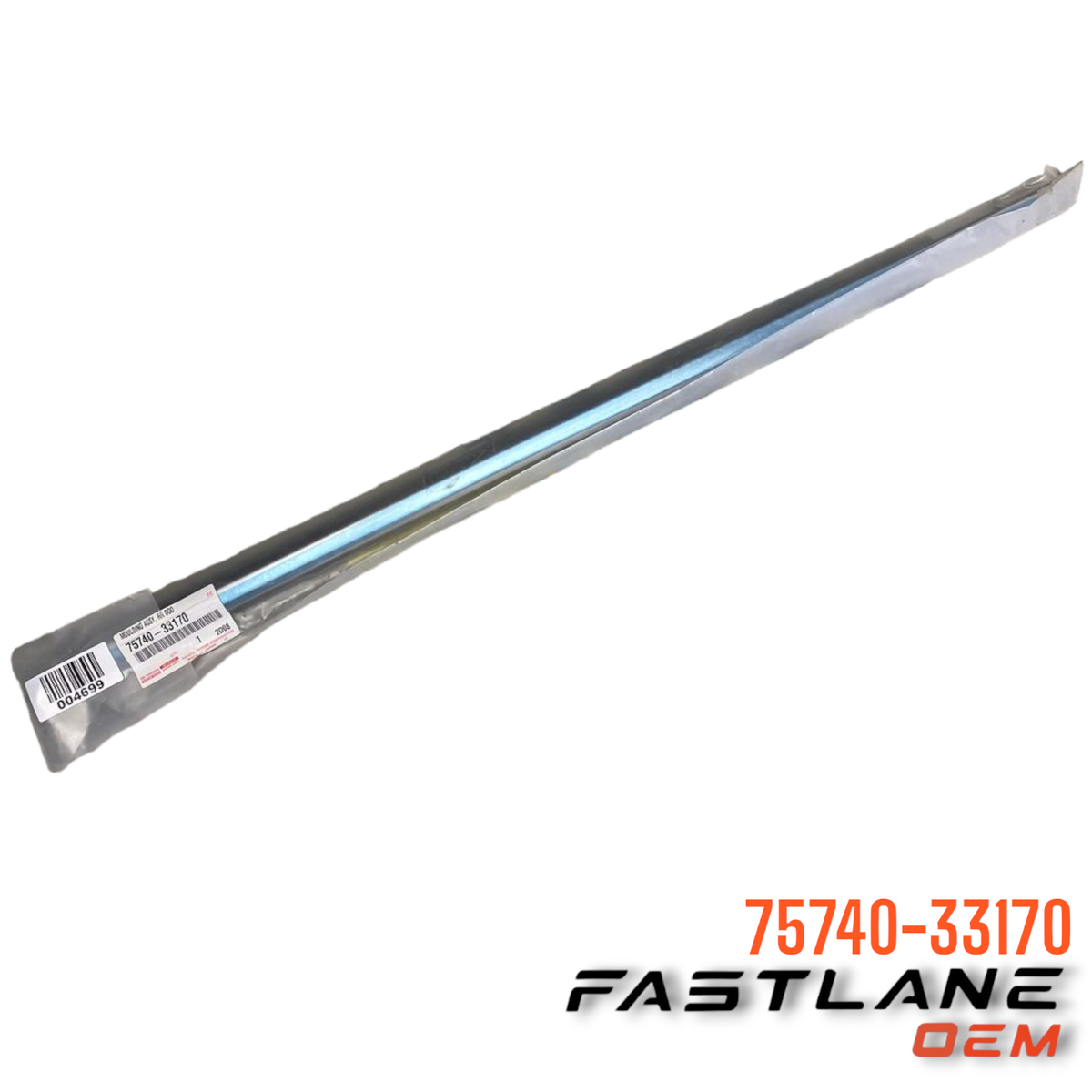 2018-2023 TOYOTA CAMRY REAR DOOR BELT MOLDING LH NEW OEM 75740