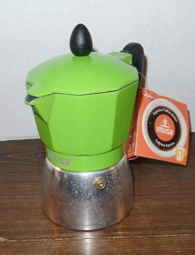 3 Cups Imusa stove top Aluminium Espresso Coffee Maker cafetera cappuccino  cuban | eBay