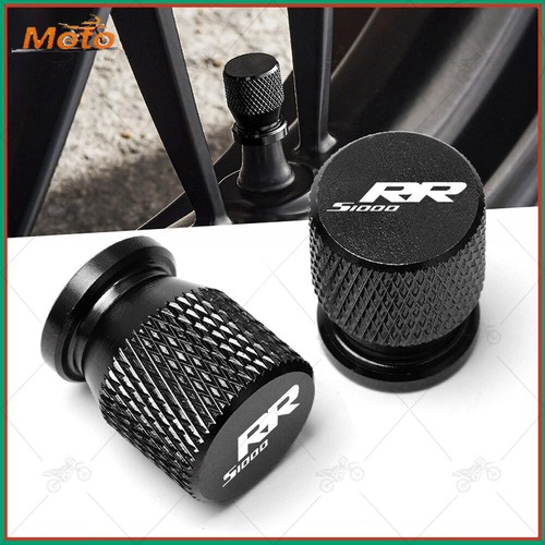 CNC para BMW S1000RR S1000R S1000RR 2 piezas Válvula de neumático Puerto de aire Vástago Cubierta Tapón Enchufe - Imagen 3 de 25