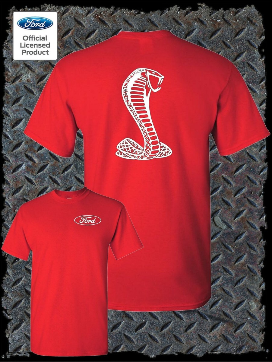 Licensed Ford Shelby Cobra Logo T Shirt Official Product  
