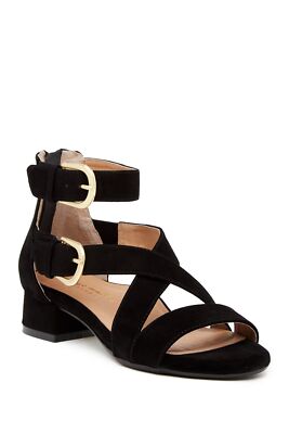 BETTYE MULLER Concept 235150 Abel Black Suede Sandal sz. 12 M