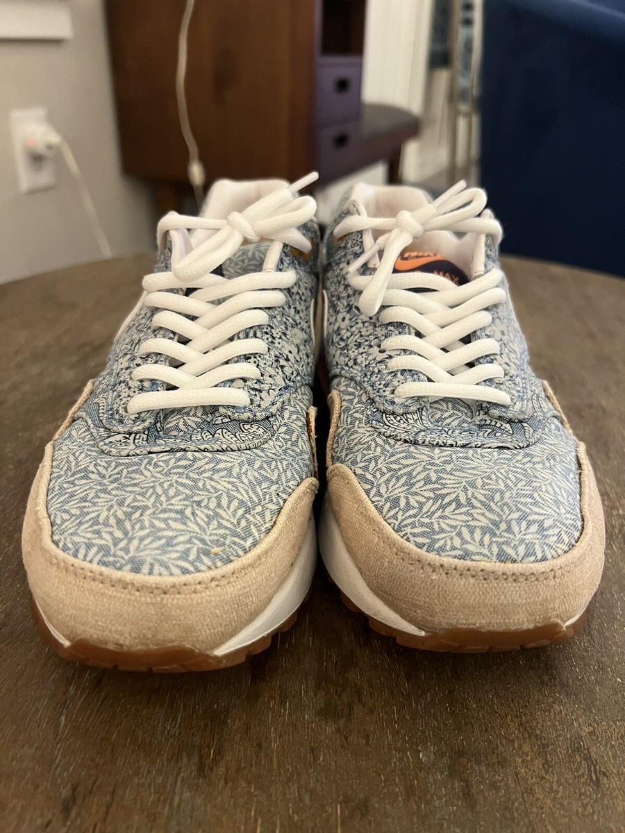 Nike Air Max 1 QS Liberty Of London Blue Recall - Size W6.5