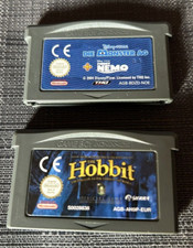 Thumbnail of ebay&reg; auction 177452419282 | GBA - Der Hobbit + Die Monster AG + Findet Nemo für Nintendo GameBoy Advance Top
