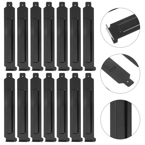 20 PCS Heat Dissipation Dustproof Cover PCI Blank Bracket Case Slot Plate