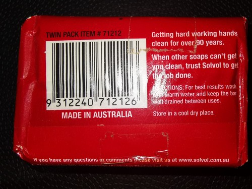 Original Solvol Soap Bar. 125 Grams. Totally unopened. - Picture 2 of 7