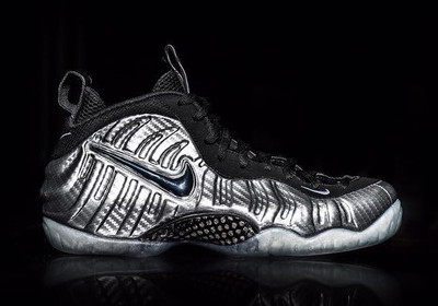 nike silver foamposite