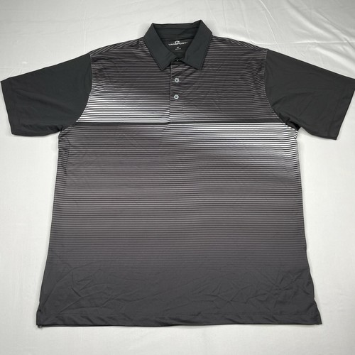 Vansport Polo Shirt Mens Medium Gray 