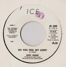 Eddy Grant / Roberto Ferri - Do You Feel My Love / Bologna (7", Jukebox)