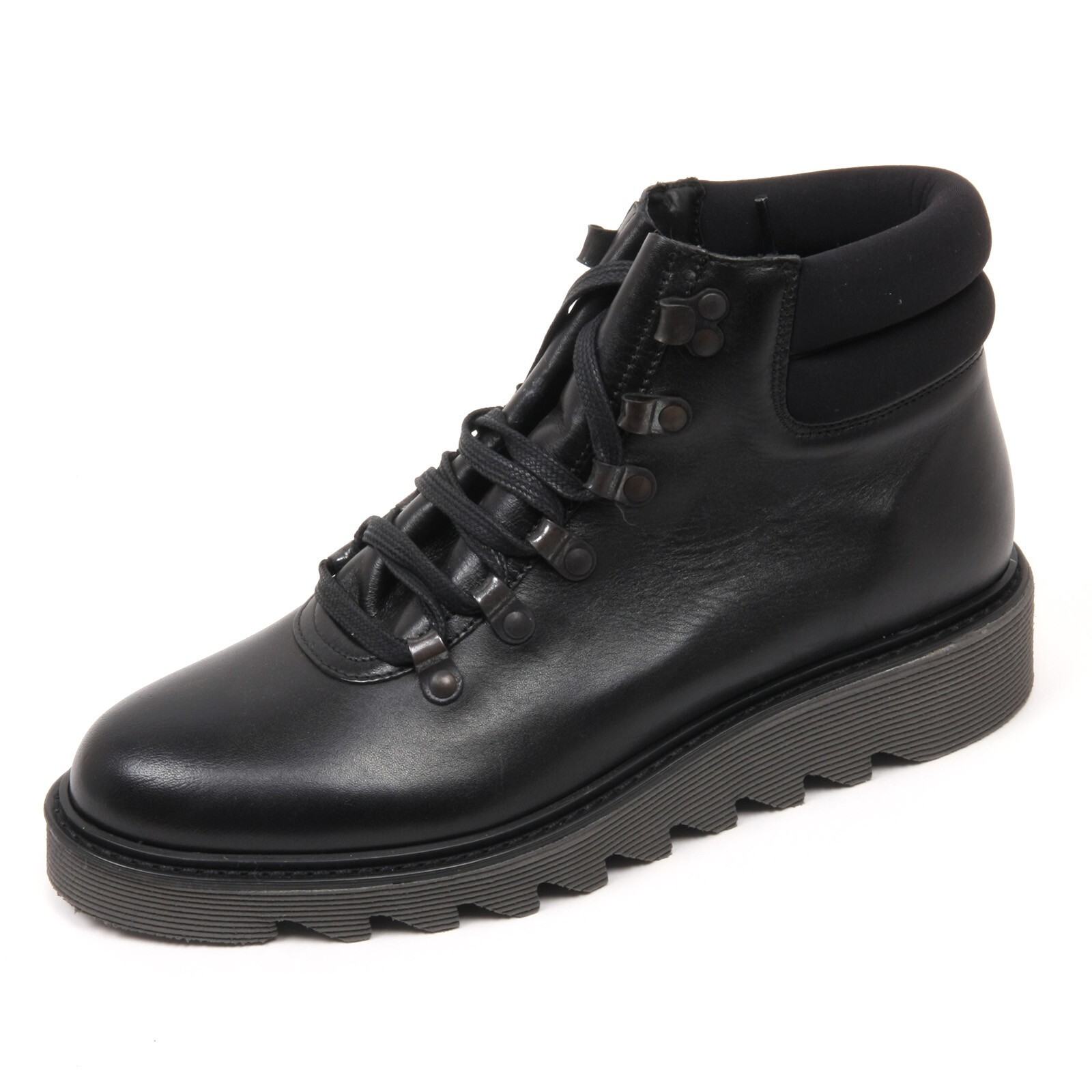 C3592 scarponcino donna ANTICA CUOIERIA scarpa nero boot женская обувь