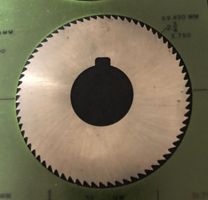Circular Tool Co. 2-3/4 x 0.020 x 1 72T HSS Slitting Slotting Saw !