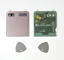 Top Back Glass Notification LCD Screen fit Samsung Galaxy Z Flip Replacement