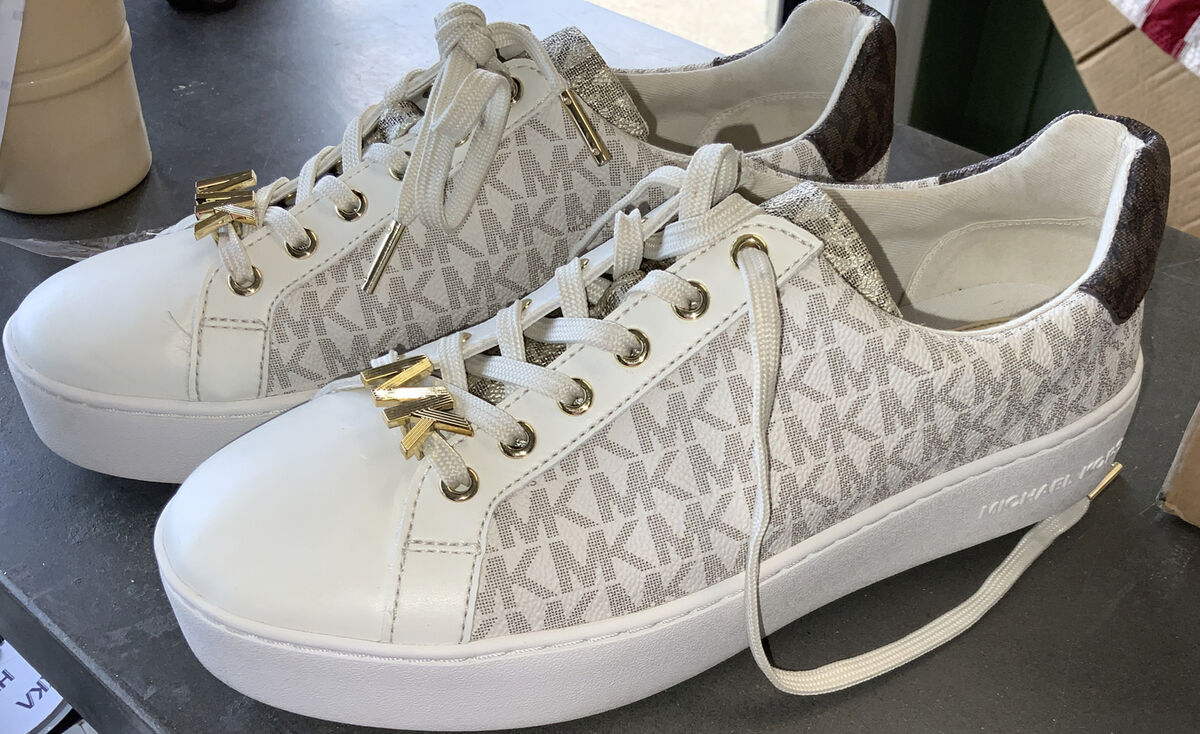 MICHAEL MICHAEL KORS Poppy Color-Block Logo Sneaker - Size 8,5