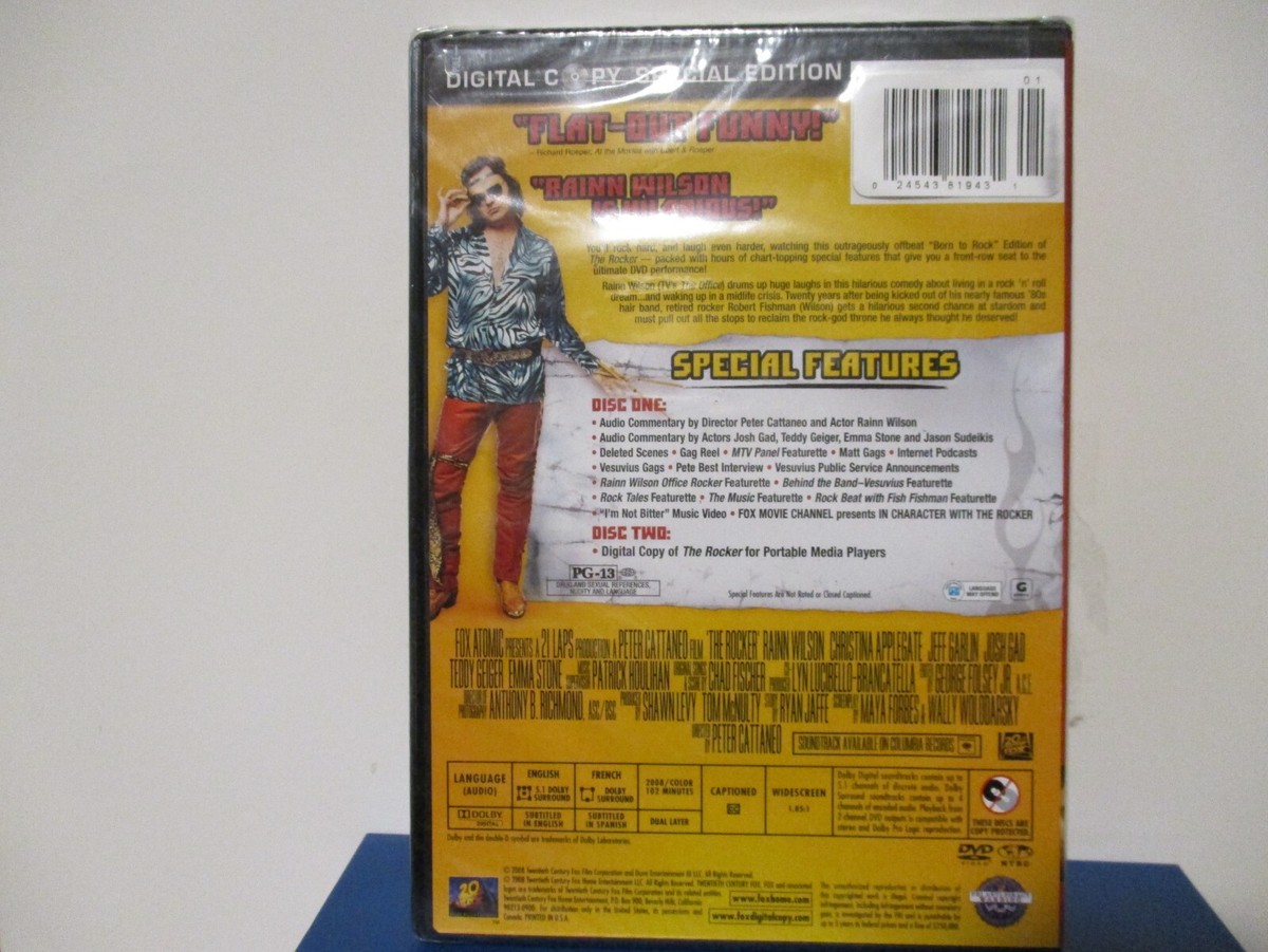 The Rocker - Born To Rock Edition - 2 DVD Set - BRAND NEW SEALED