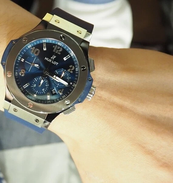 Hublot — Hublot Big Bang Original Steel Blue - 301.SX.710.RX