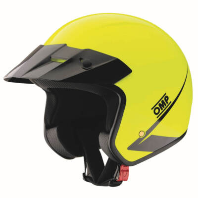 SUPER ANGEBOT: OMP STAR Jet Helm fluogelb Rallye