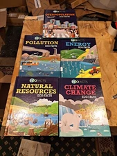 SET OF 5 Energy Eco Facts Library Binding By Howell, Izzi GREAT SHAPE HOMESCHOOL