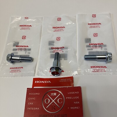 Genuine Honda OEM Intermediate Shaft Support Bolt - Part #90102