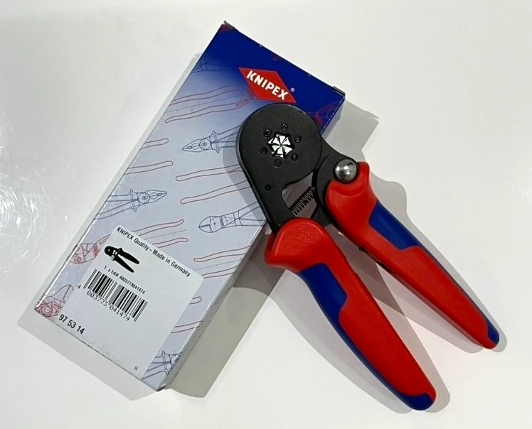 Knipex 975314 Aderendhülsenzange Crimpzange Aderendhülsen 0,08 bis 2x10mm² OVP - Bild 3 von 4