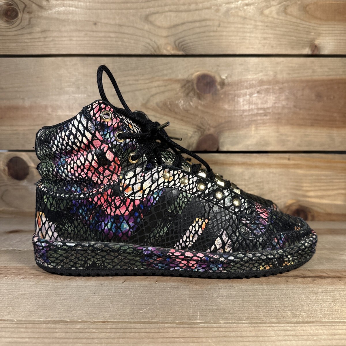 RARE Mens Size 8.5 Adidas Top Ten Hi “Floral Snake” Casual RARE Mens Size 8.5 Adidas Top Ten Hi “Floral Snake” Casual