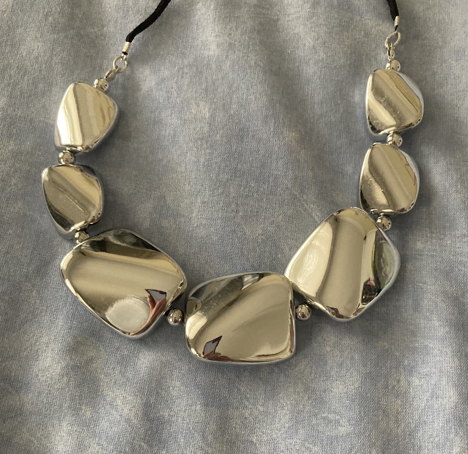 2010 Vintage Silver Coloured Rectangular Glamorou… - image 3